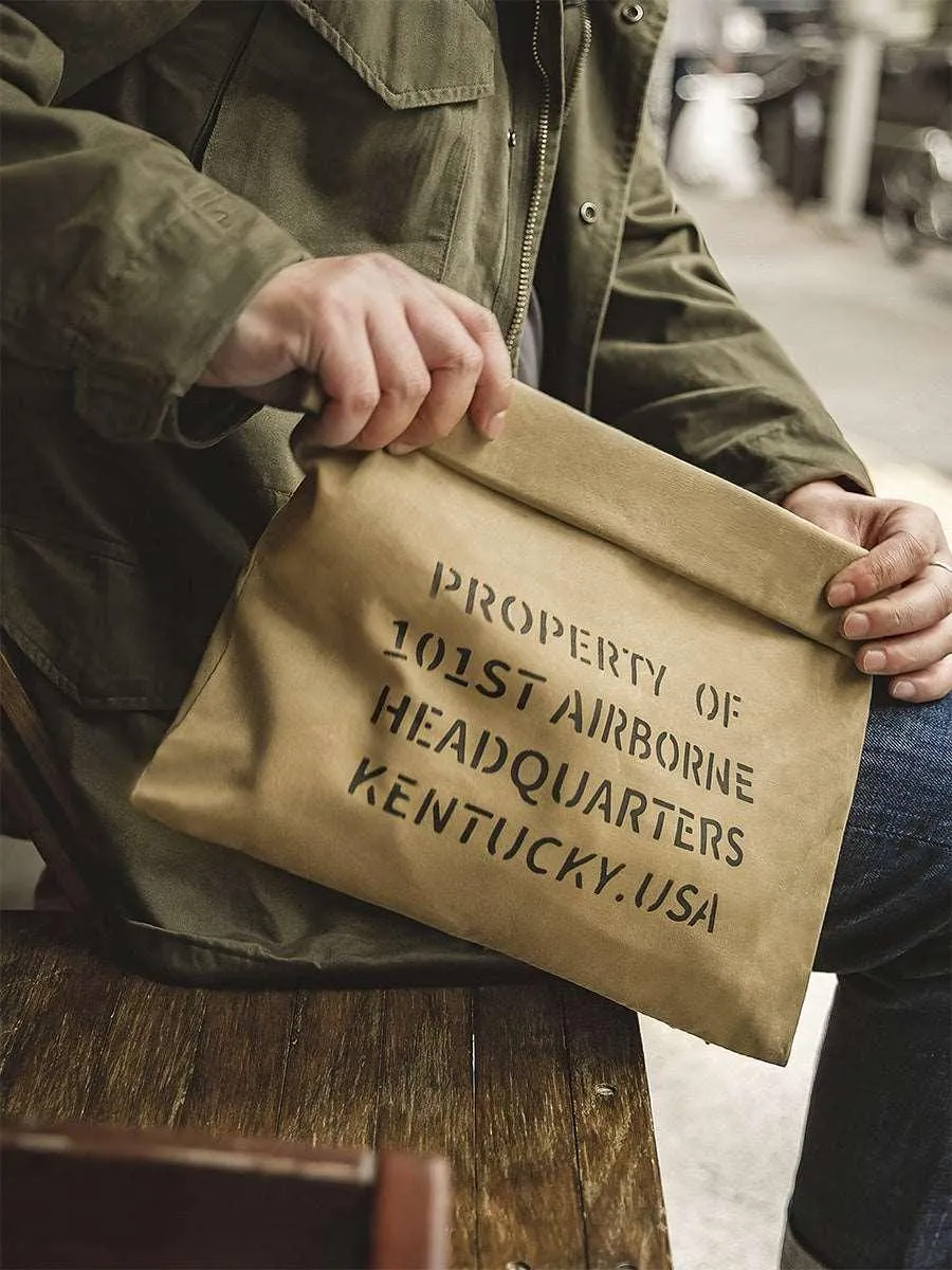 101st Airborne's Oil Wax Handbag