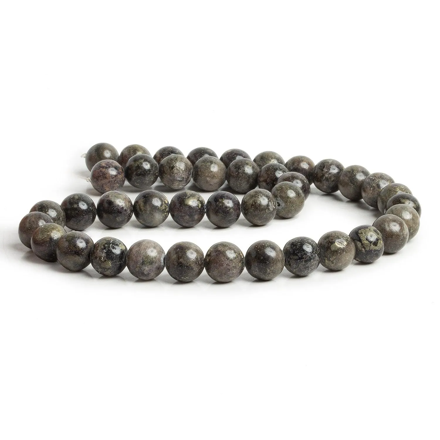 10mm Jasper Plain Rounds 15 inch 38 beads