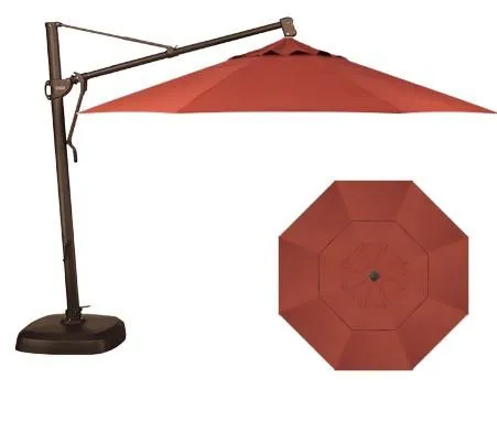 13' AKZ Octagon Cantilever Umbrella