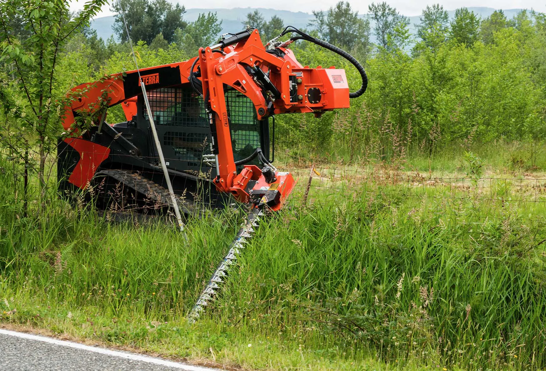 5 Ft. Raptor Mounted Sickle Bar Mower Attachment