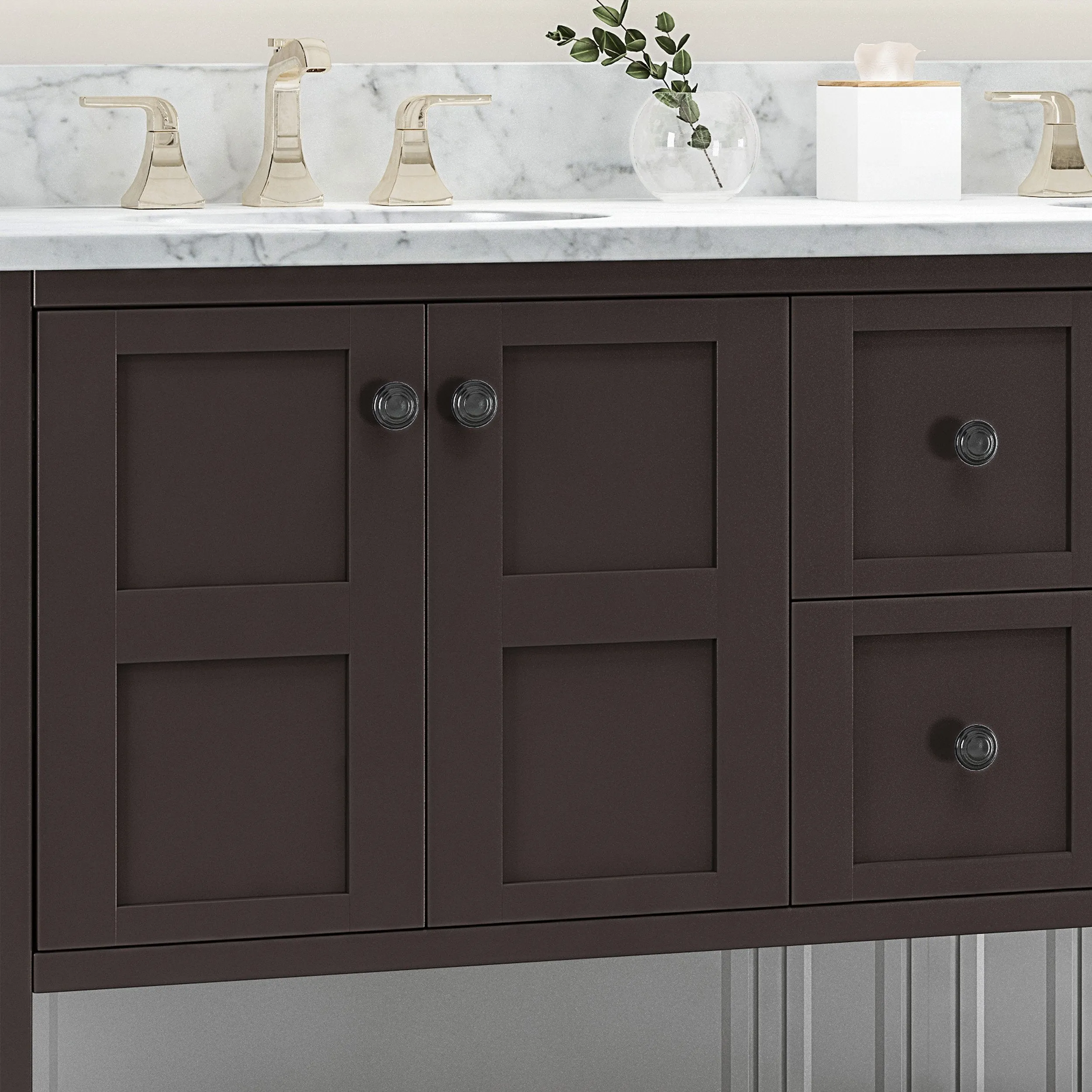 60" Wood Bathroom Vanity (Counter Top Not Included) - NH178703