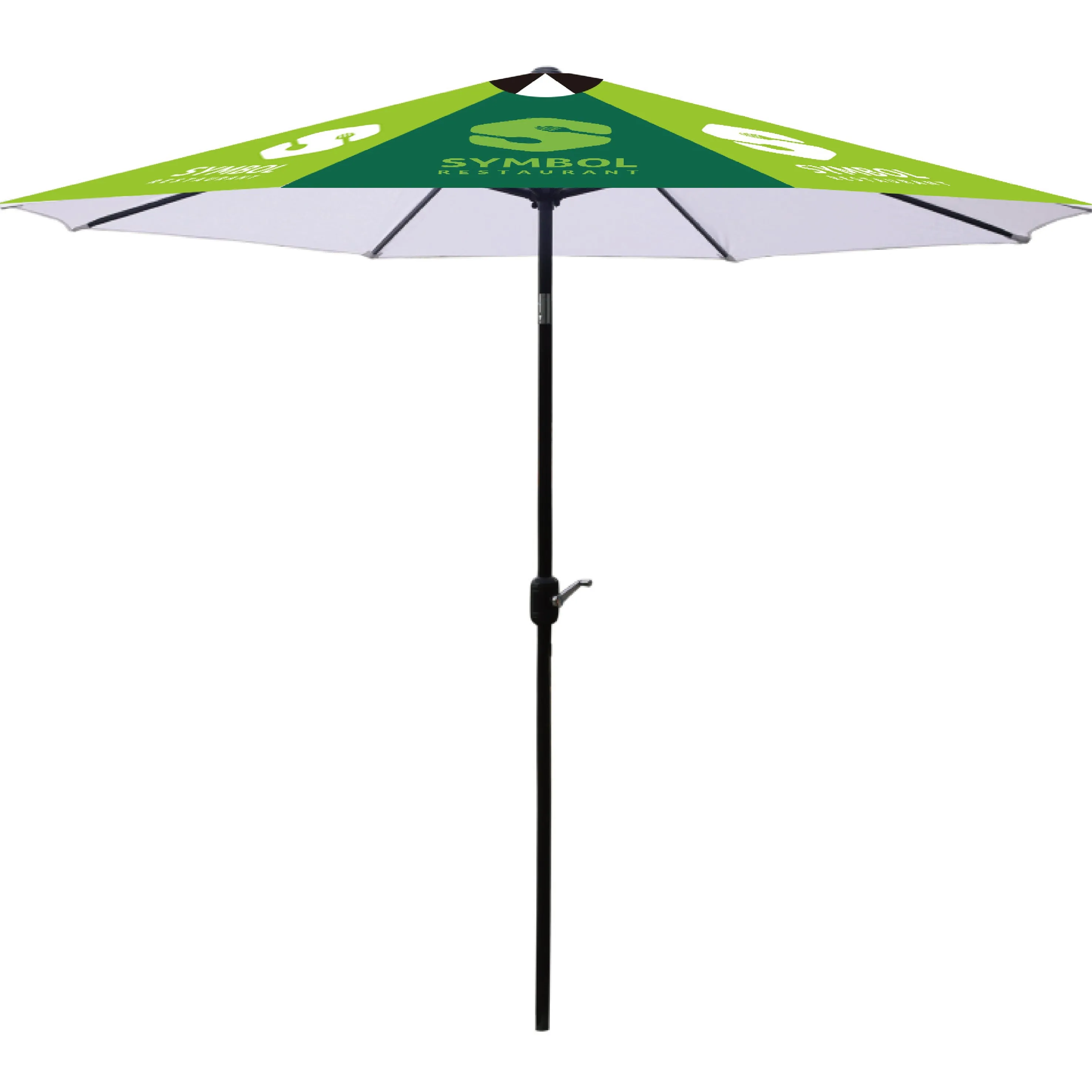 9FT Custom Patio Umbrella for Outdoor Market Table