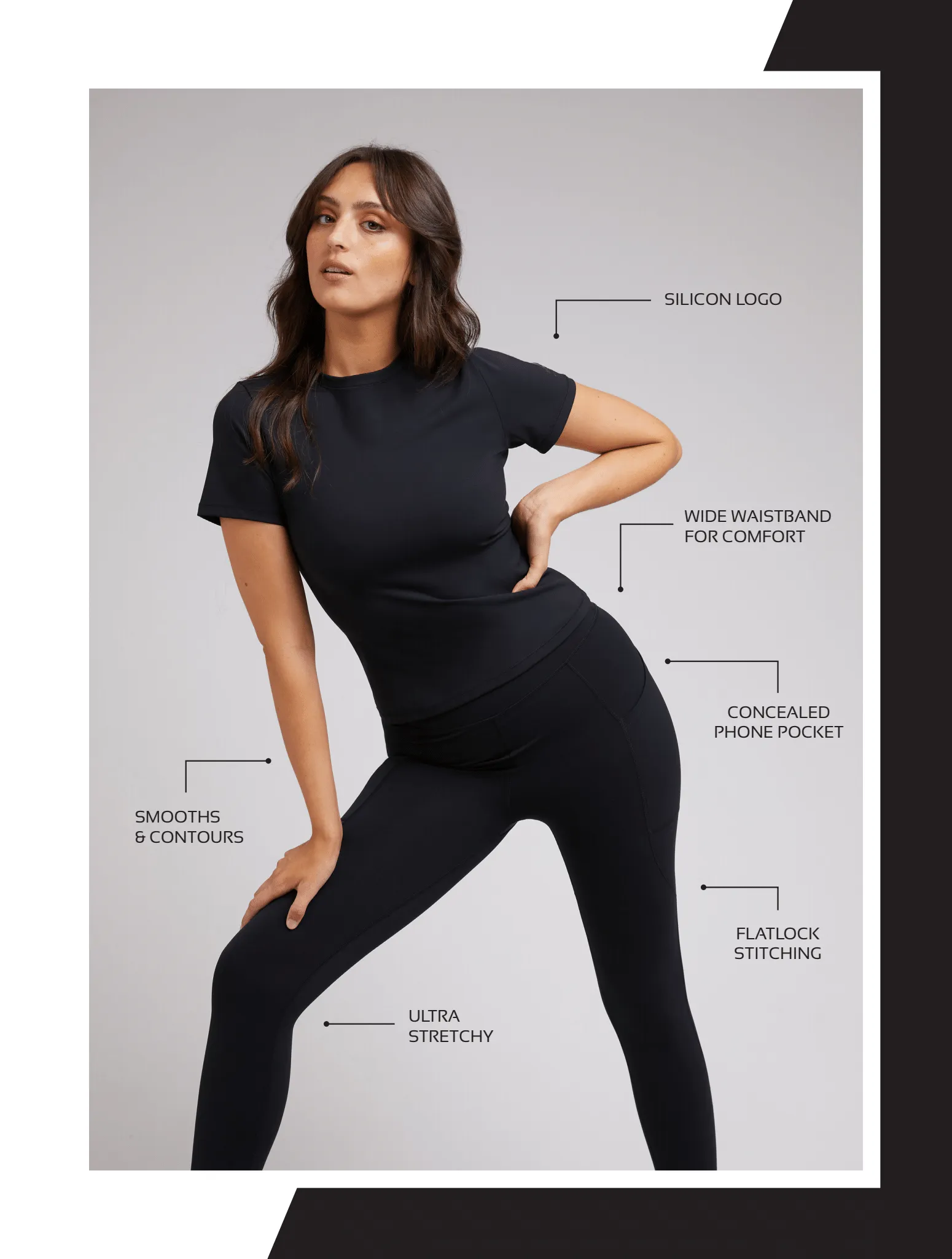 All About Eve Active 7/8 Legging Black