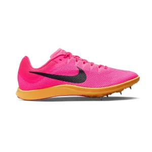 All Gender Nike Zoom Rival Distance Spikes - Hyper Pink/Black/Laser Orange - Regular (D)