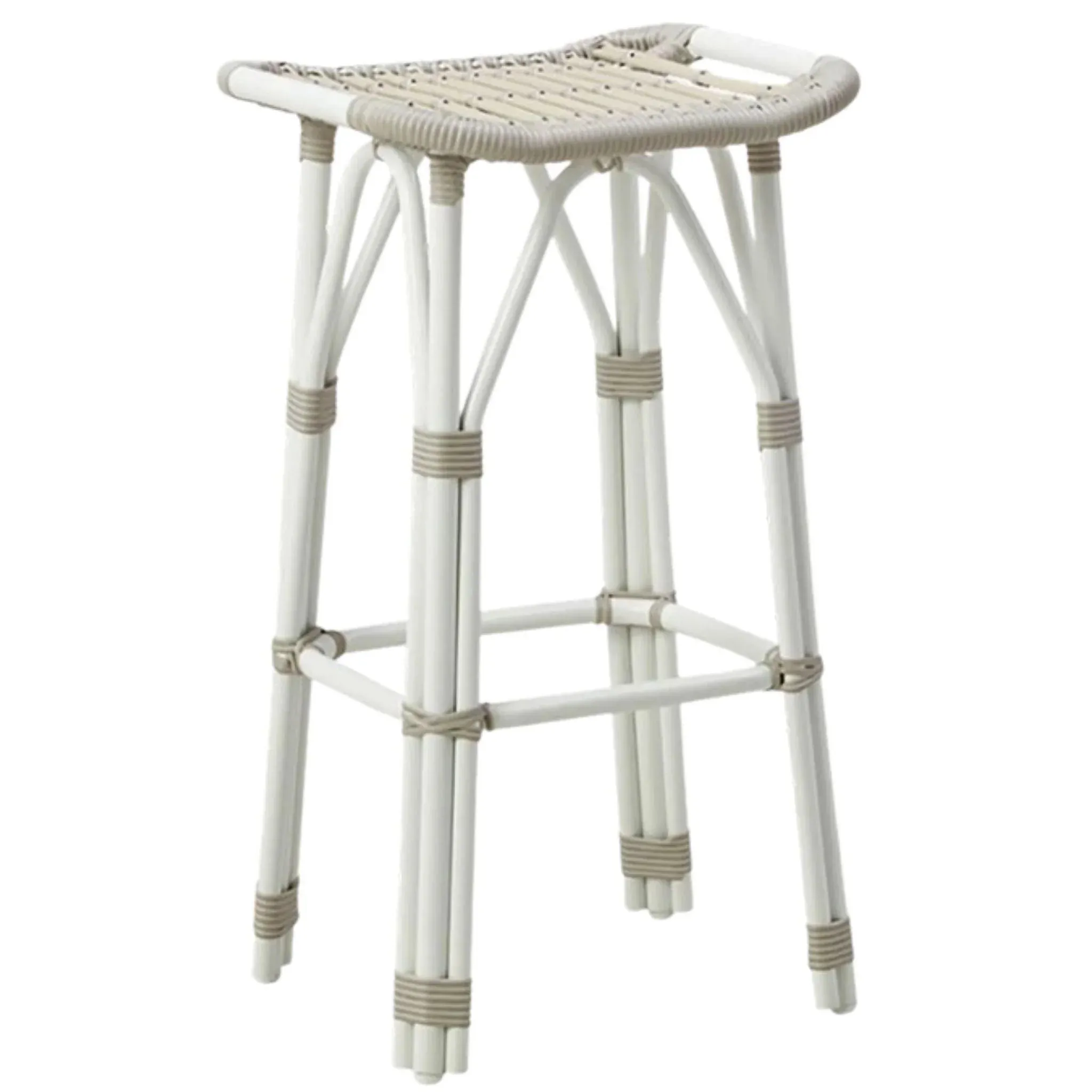 AluRattan™ Woven Counter Stool