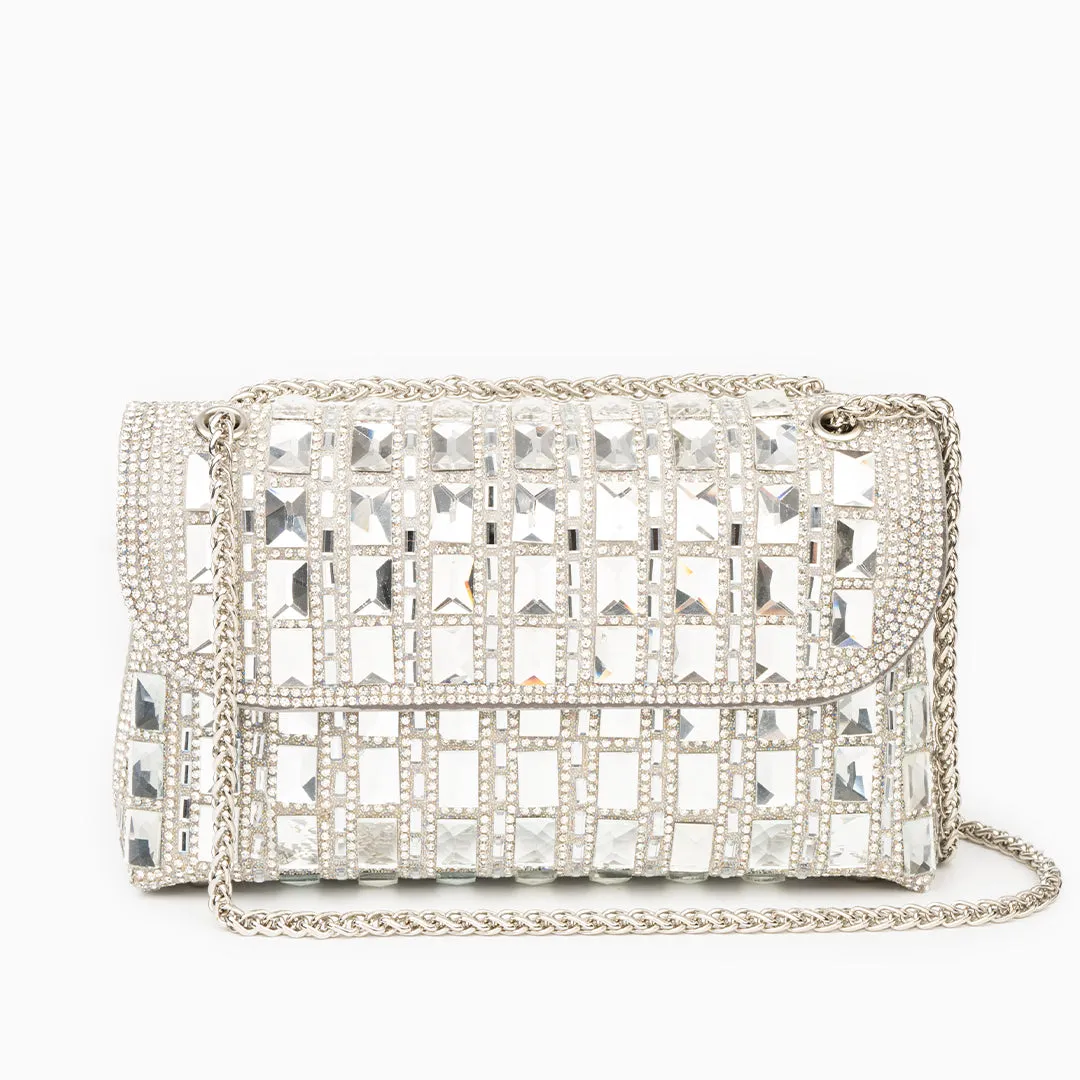 Ayesha Gemstones Clutch Bag