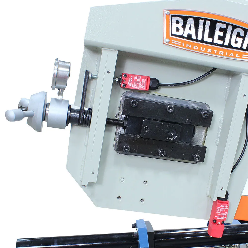 Baileigh 1001298 BS-20SA-DM 13" Dual Miter Band Saw w/ Cast Iron Bow