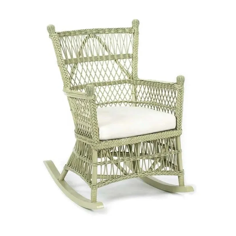 Beehive Wicker Rocker