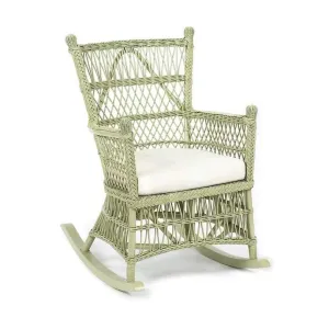 Beehive Wicker Rocker