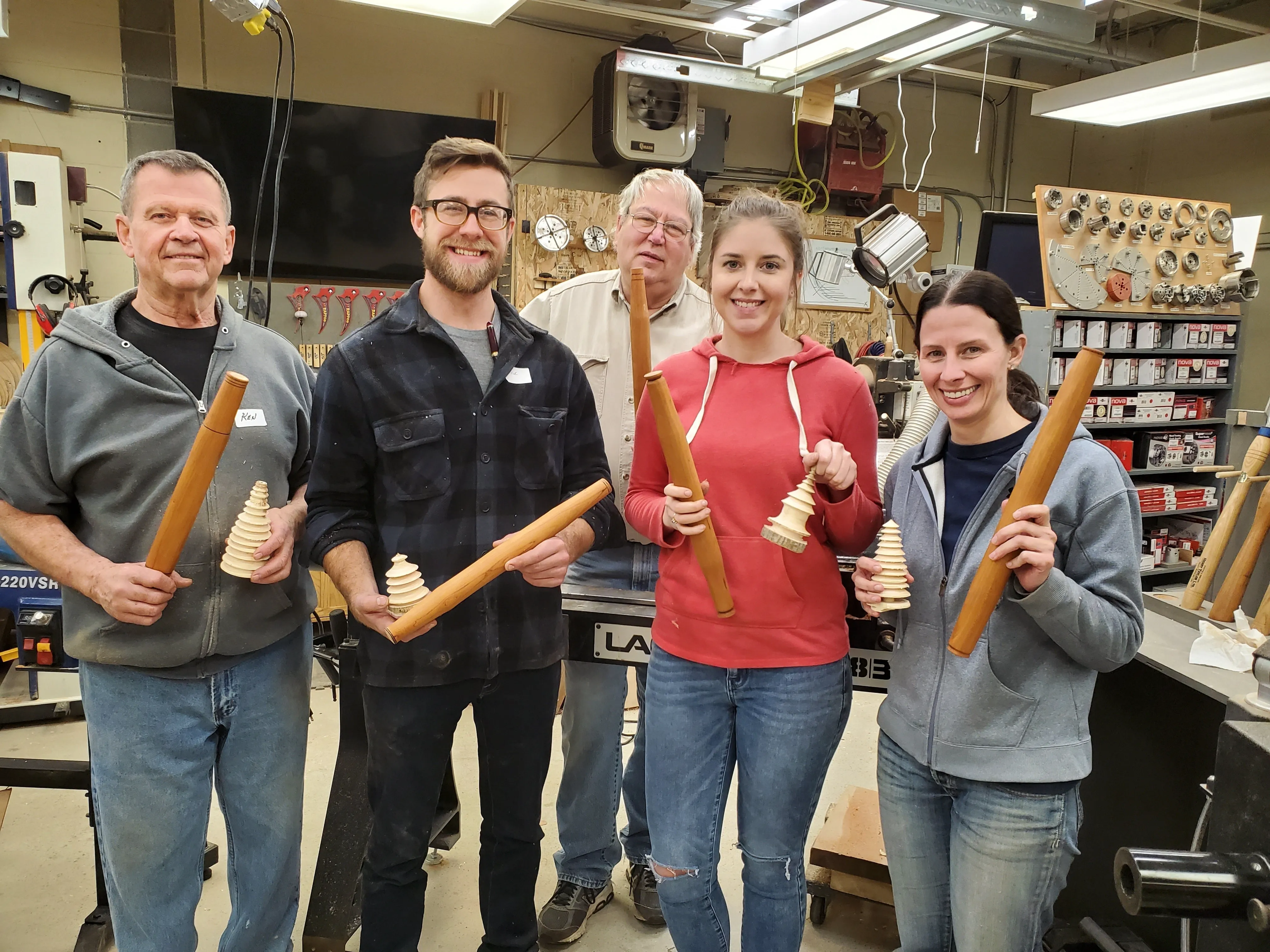 Beginning Woodturning Spindle Class:  Saturday November 9th, 2024