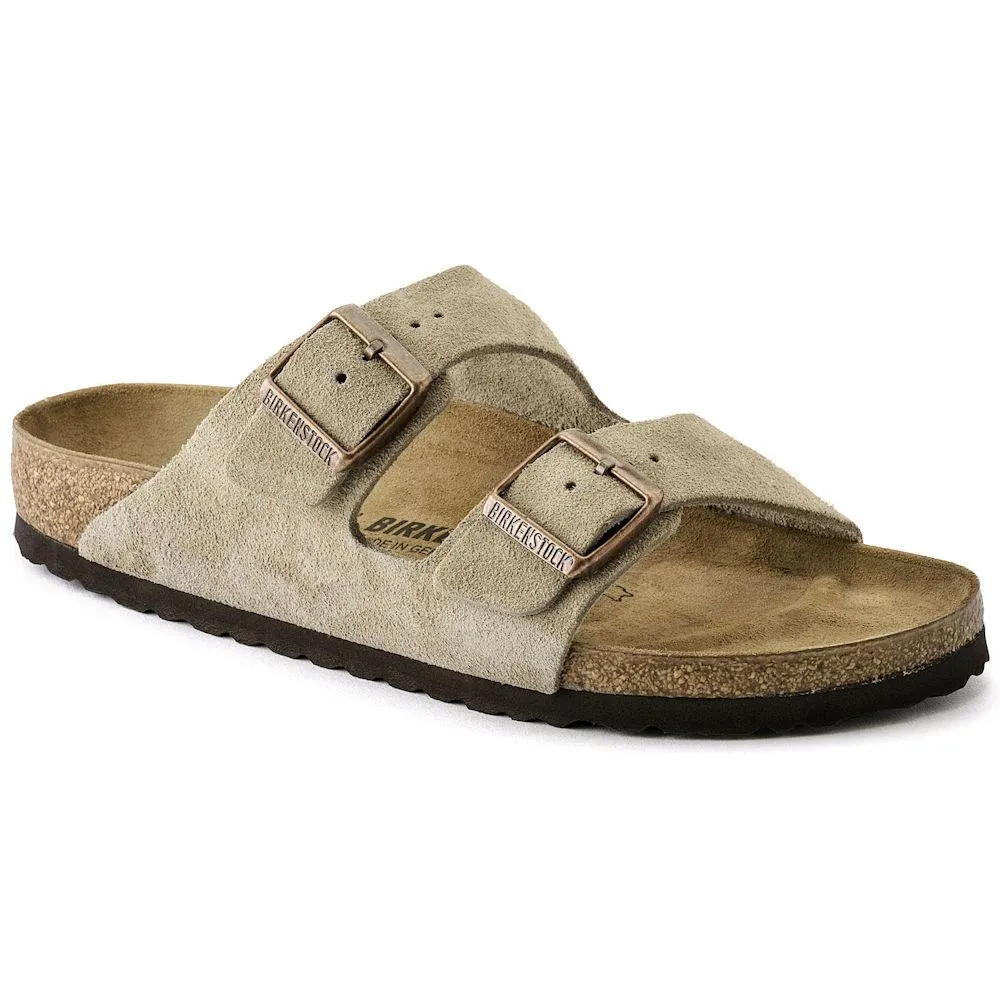 Birkenstock Men's Arizona Taupe Suede