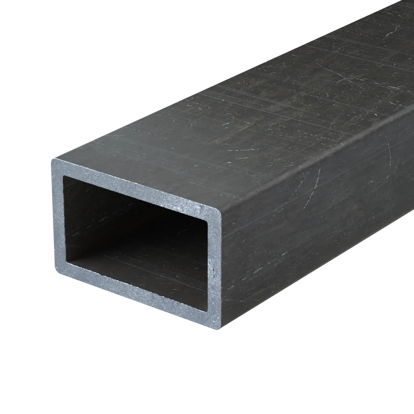 Black Steel Rectangular Tube