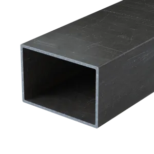 Black Steel Rectangular Tube