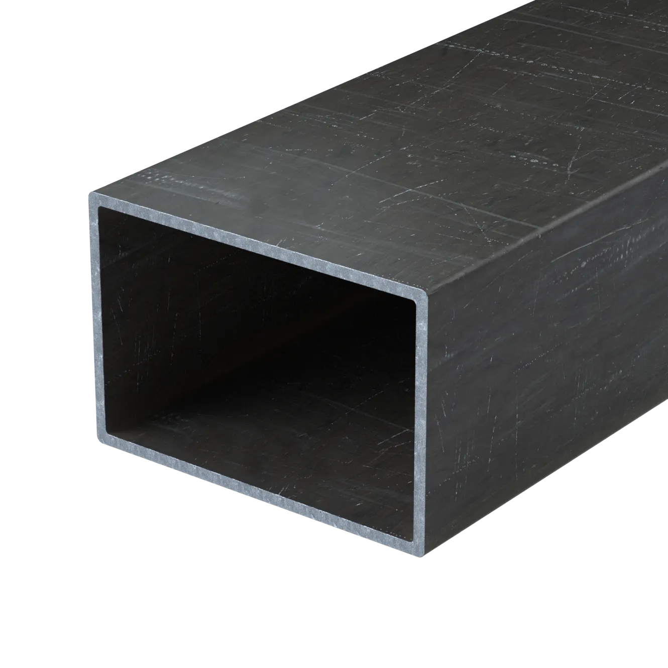 Black Steel Rectangular Tube