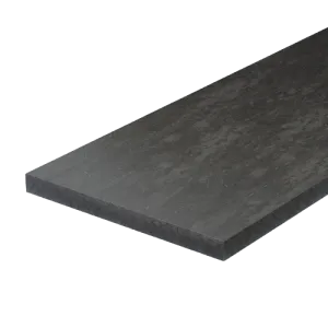 Black Steel Smooth Plate 2"