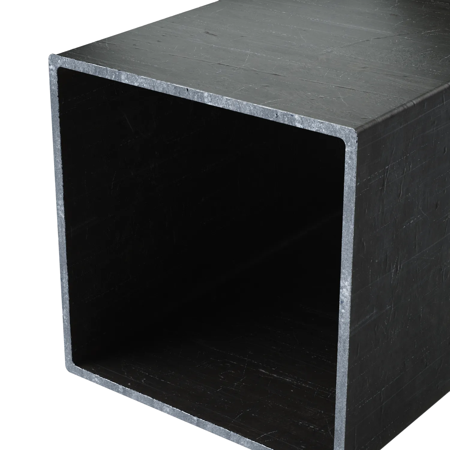 Black Steel Square Tube