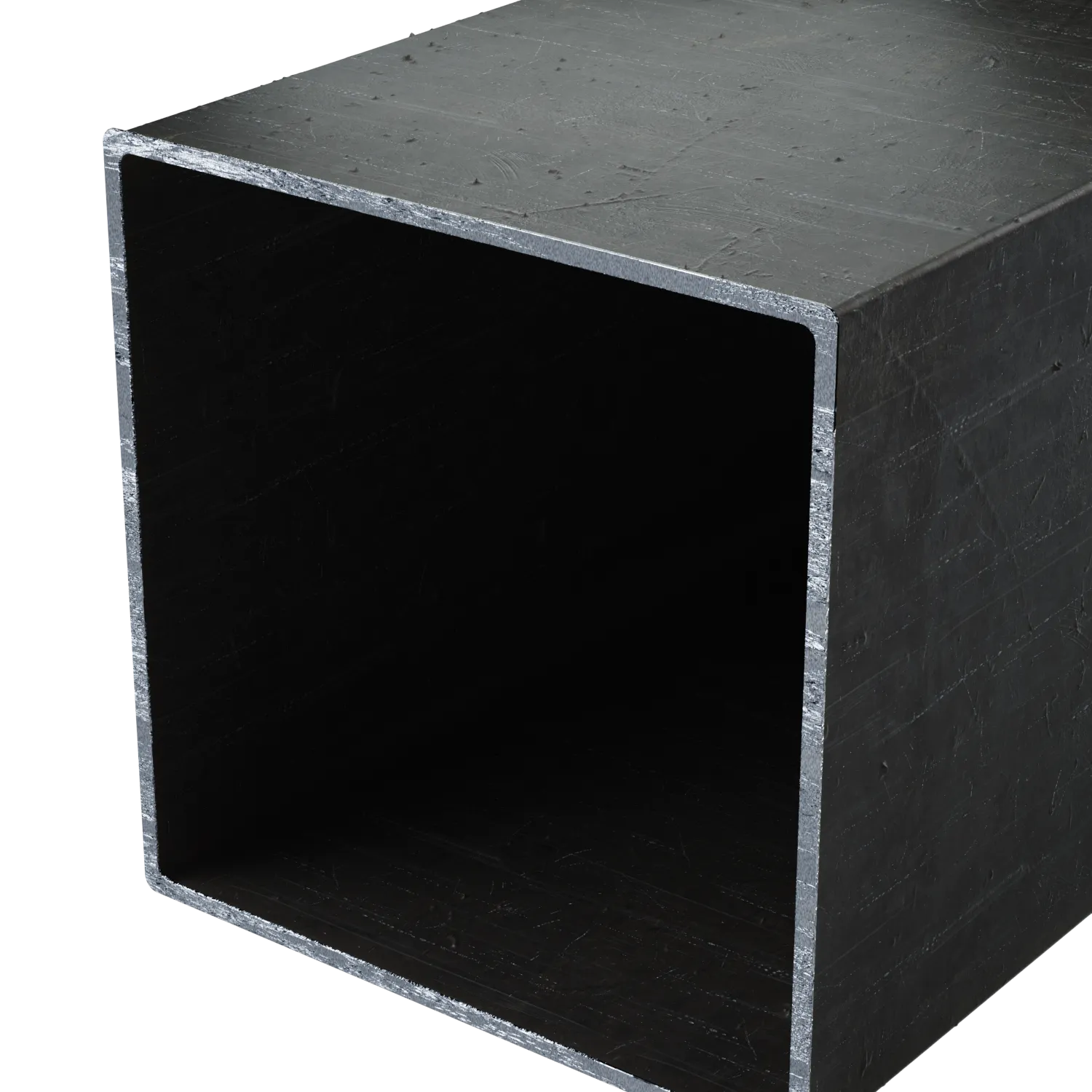 Black Steel Squared Tube