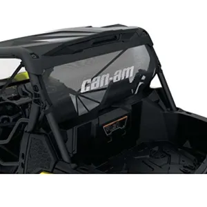 Can-Am New OEM Rear Wind Screen Maverick Trail Black, 715003664