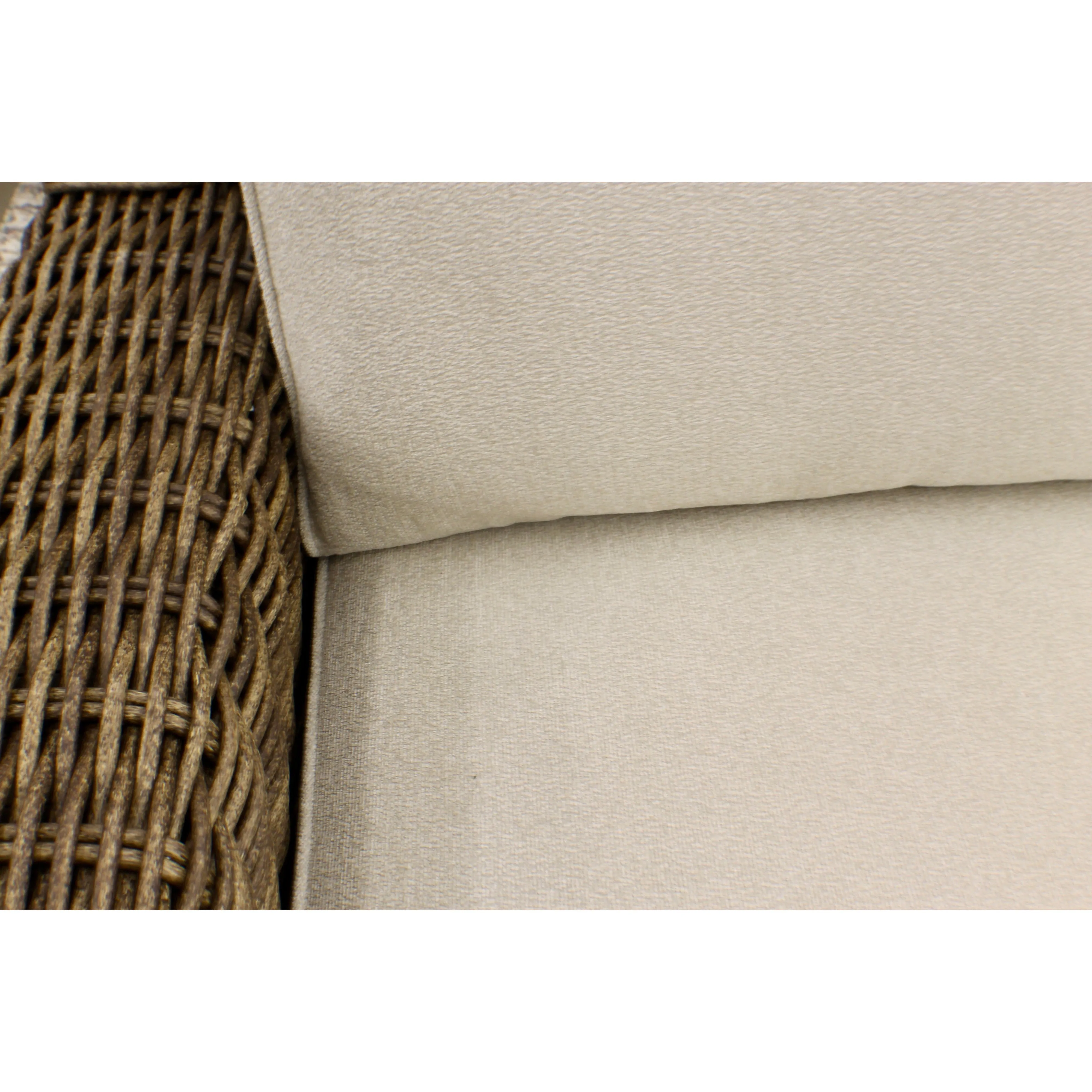 Carmel Brown 87" Outdoor Sofa with LUX Heavy Weave