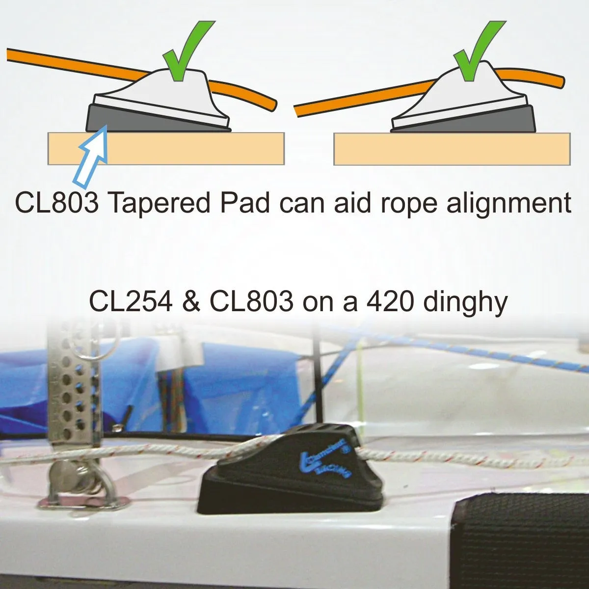 Clamcleat CL254 Racing Midi