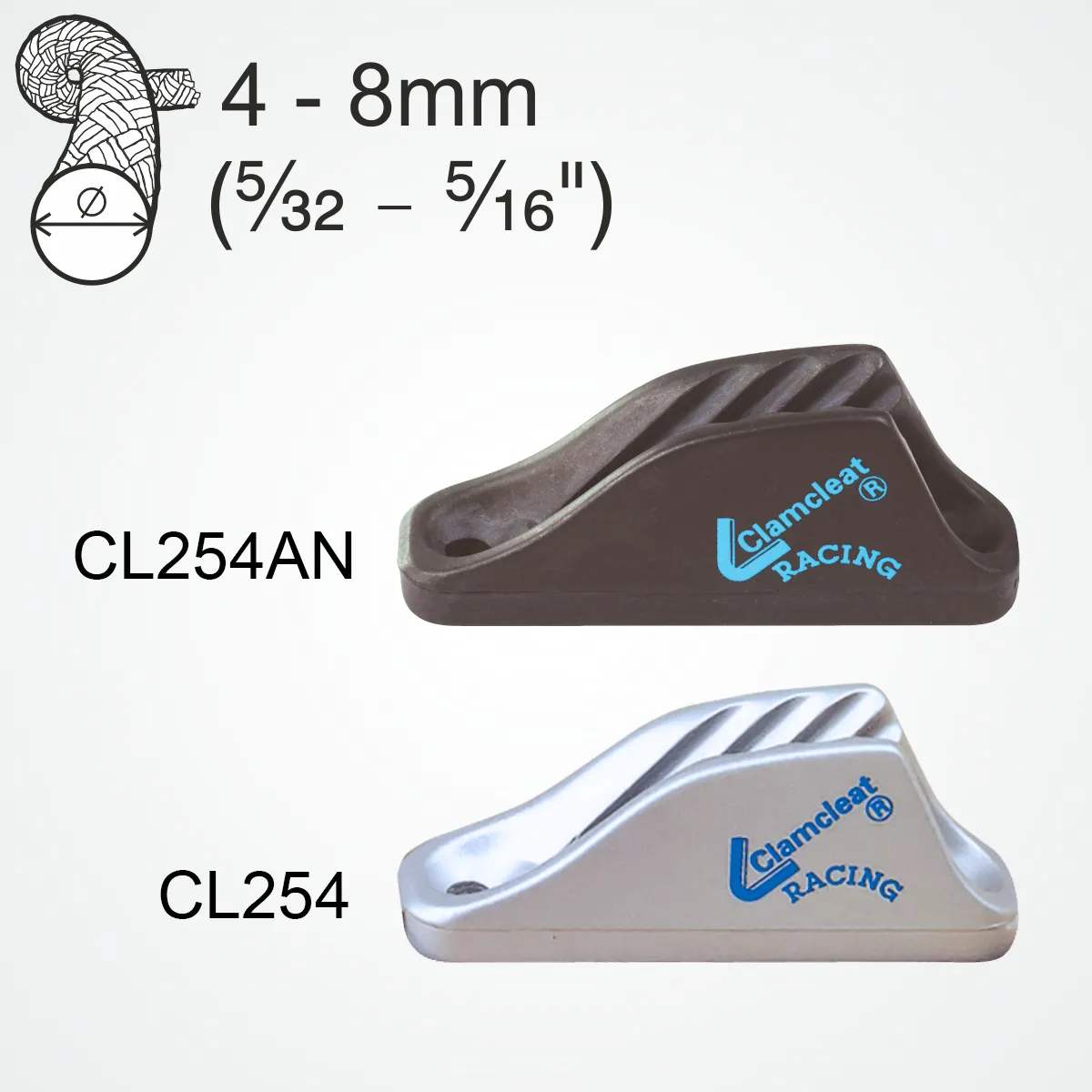 Clamcleat CL254 Racing Midi