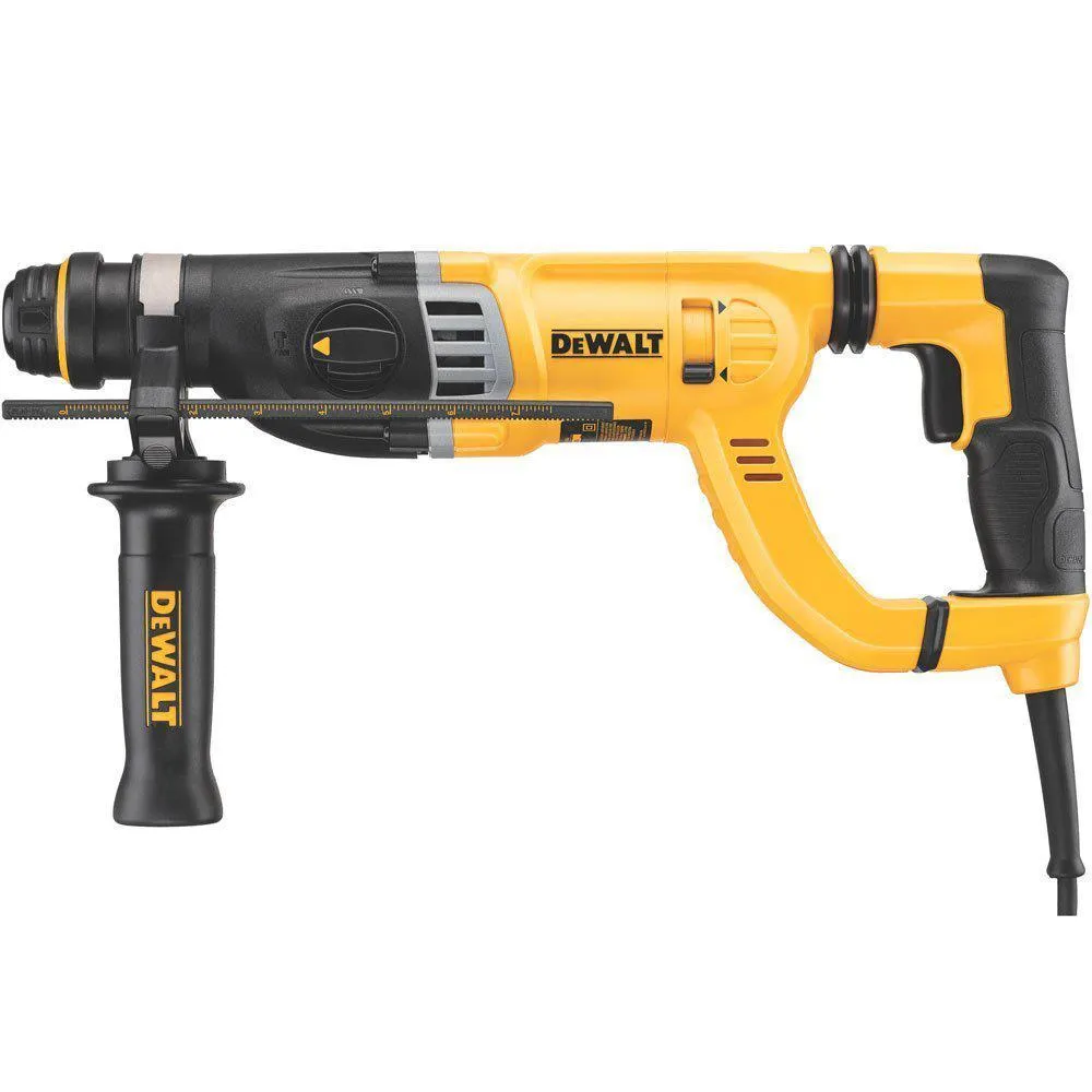 DeWALT D25263K 8.5 Amp 1-1/8-Inch Corded D-Handle SDS Plus SHOCKS Rotary Hammer