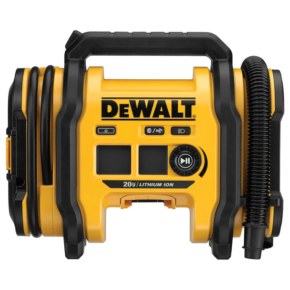 DeWALT DCC020IB 20V High-Pressure Corded/Cordless Air Inflator - Bare Tool