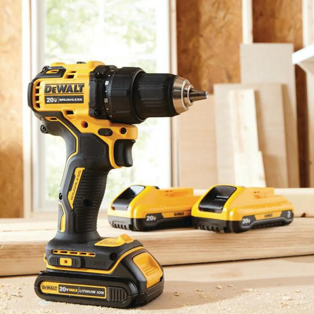 DeWALT DCD708C2 20V 1/2 Inch Brushless Compact Atomic Drill Driver Kit