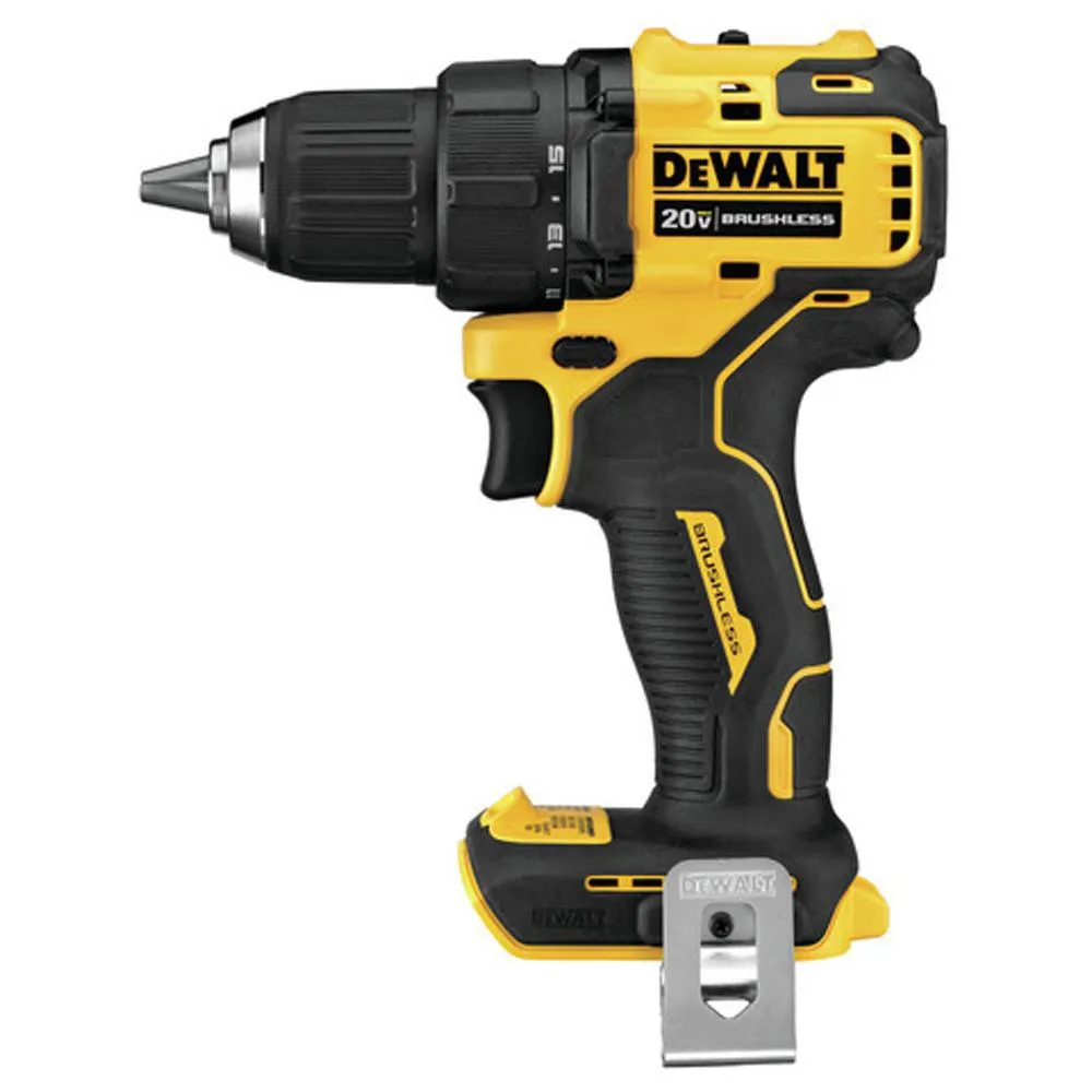 DeWALT DCD708C2 20V 1/2 Inch Brushless Compact Atomic Drill Driver Kit