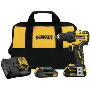 DeWALT DCD708C2 20V 1/2 Inch Brushless Compact Atomic Drill Driver Kit