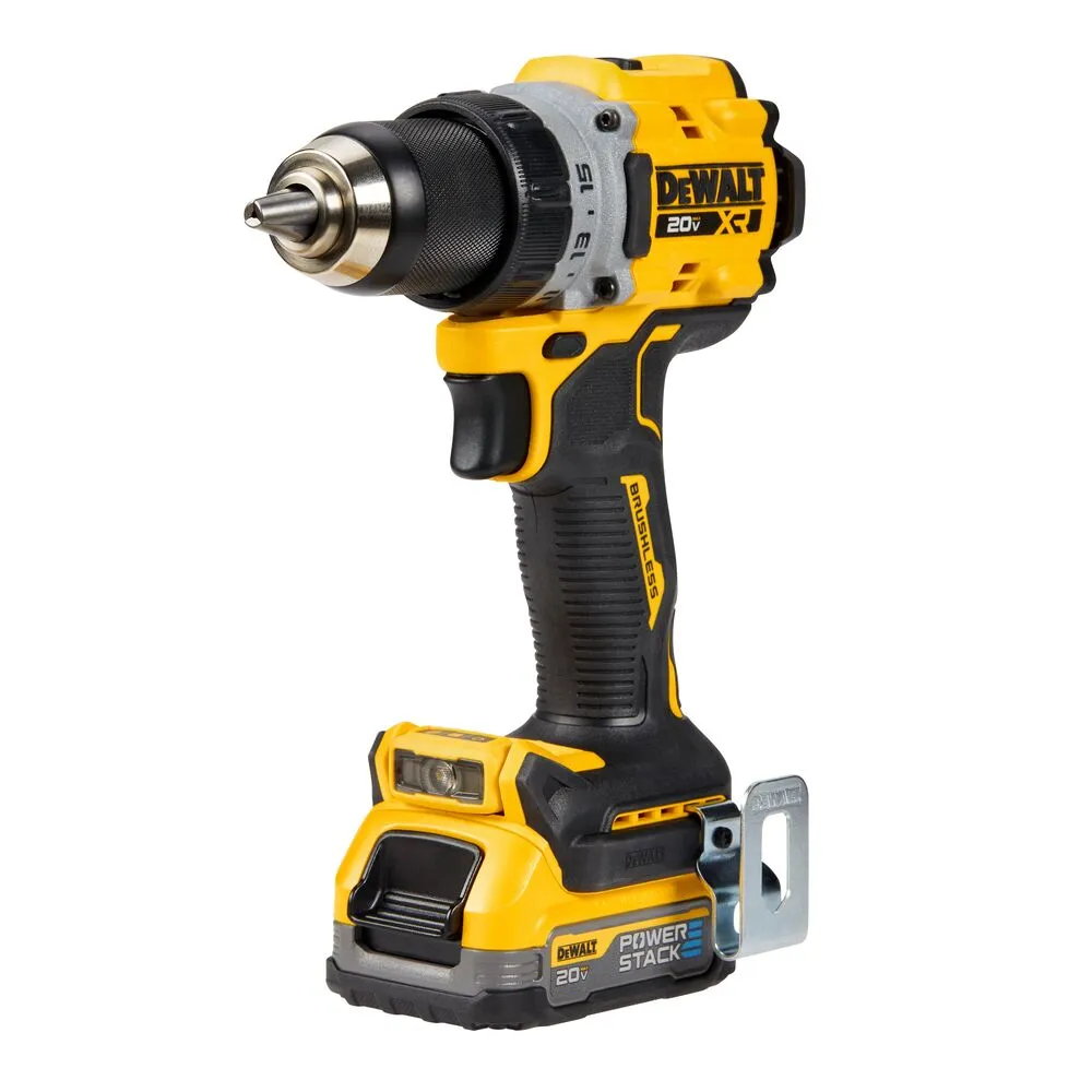 DeWALT DCD800D1E1 20V MAX XR 1/2" Brushless Cordless Drill/Driver Kit