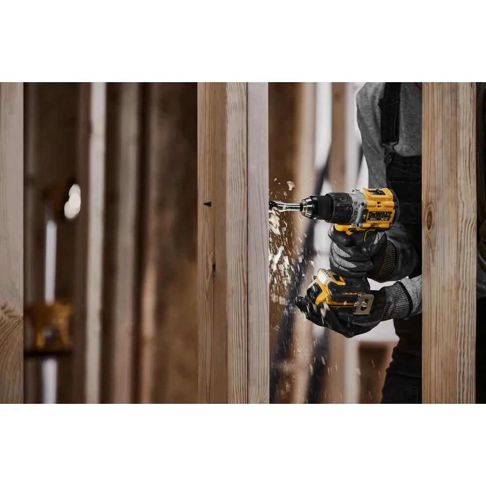 DeWALT DCD805D2 20V MAX XR 1/2" Brushless Cordless Hammer Drill/Driver Kit