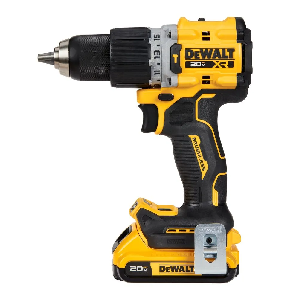 DeWALT DCD805D2 20V MAX XR 1/2" Brushless Cordless Hammer Drill/Driver Kit