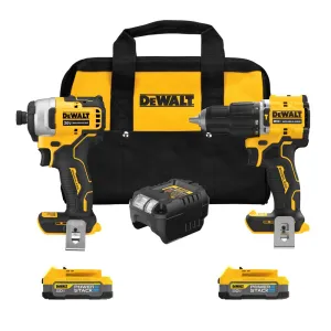 DeWALT DCK226E2 20V MAX Li-Ion Cordless 2 Tool Combo Kit w/ 1.7 Ah Battery