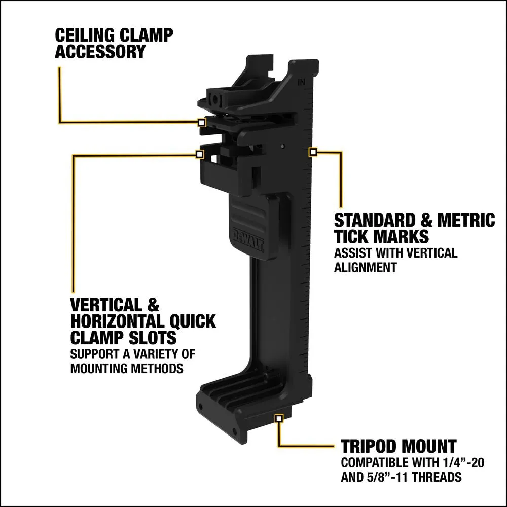 DeWALT DCLE34031B 20V MAX 3 x 360 Green Line Laser - Bare Tool