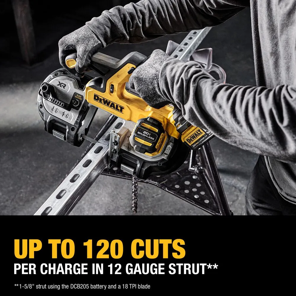 DeWALT DCS378P1 20V MAX XR Brushless Cordless Mid-sized Band Saw Kit