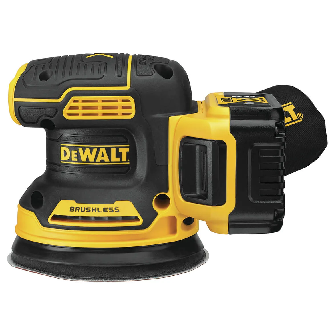 DeWALT DCW210P1 20V 5-Inch 5.0Ah Brushless Random Orbital Sander Kit