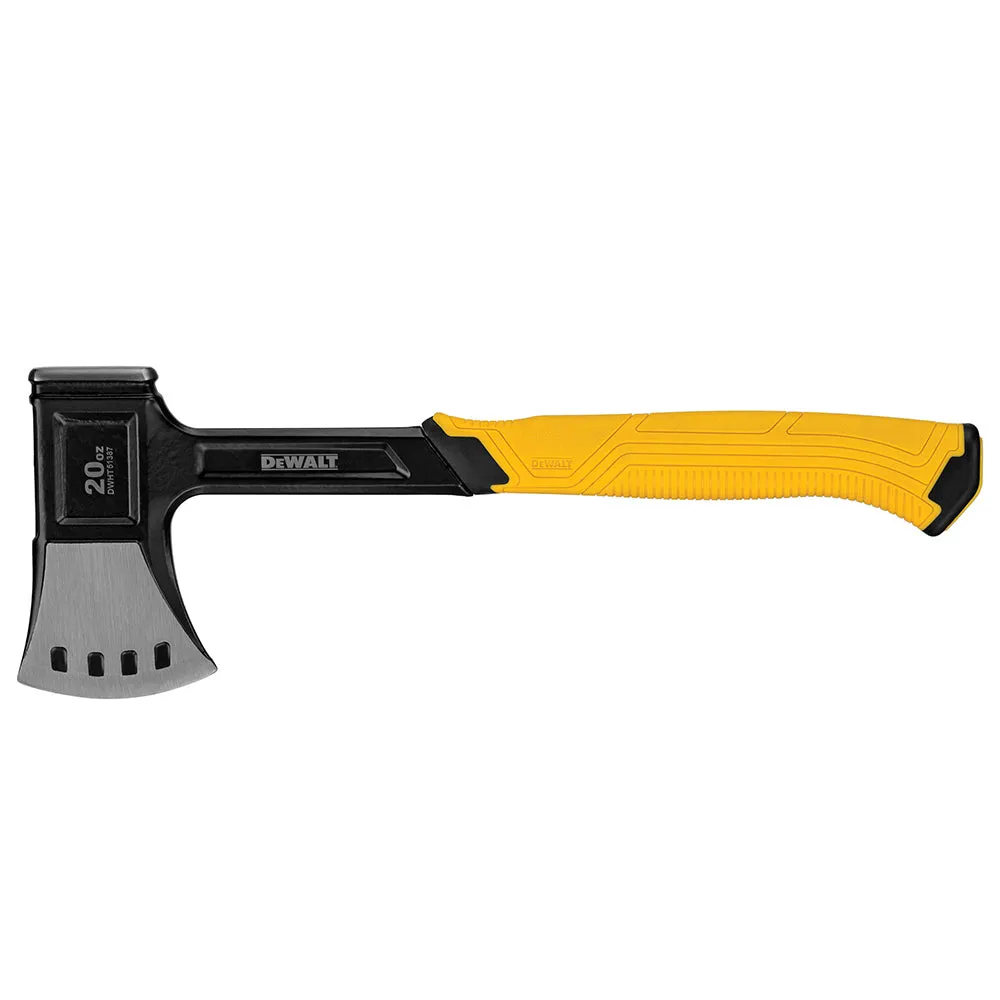 DeWALT DWHT51387 20-Ounce 1-Piece Scalloped Steel Camper's Axe