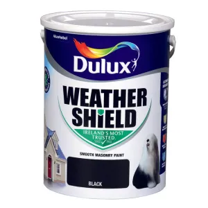 Dulux Weathershield Black  08E53 5L