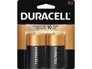 Duracell D Batteries - 2pk