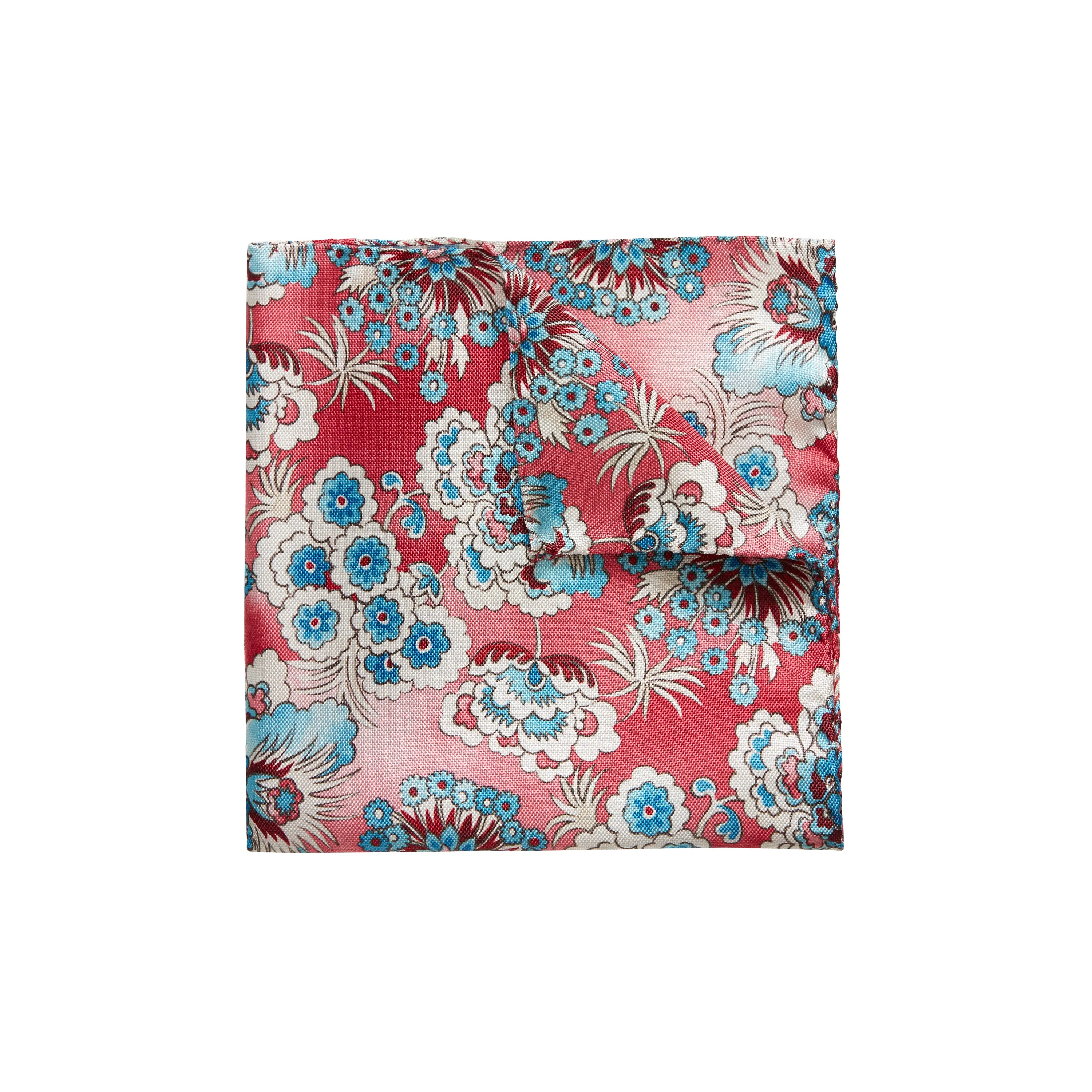 Floral Print Pocket Square