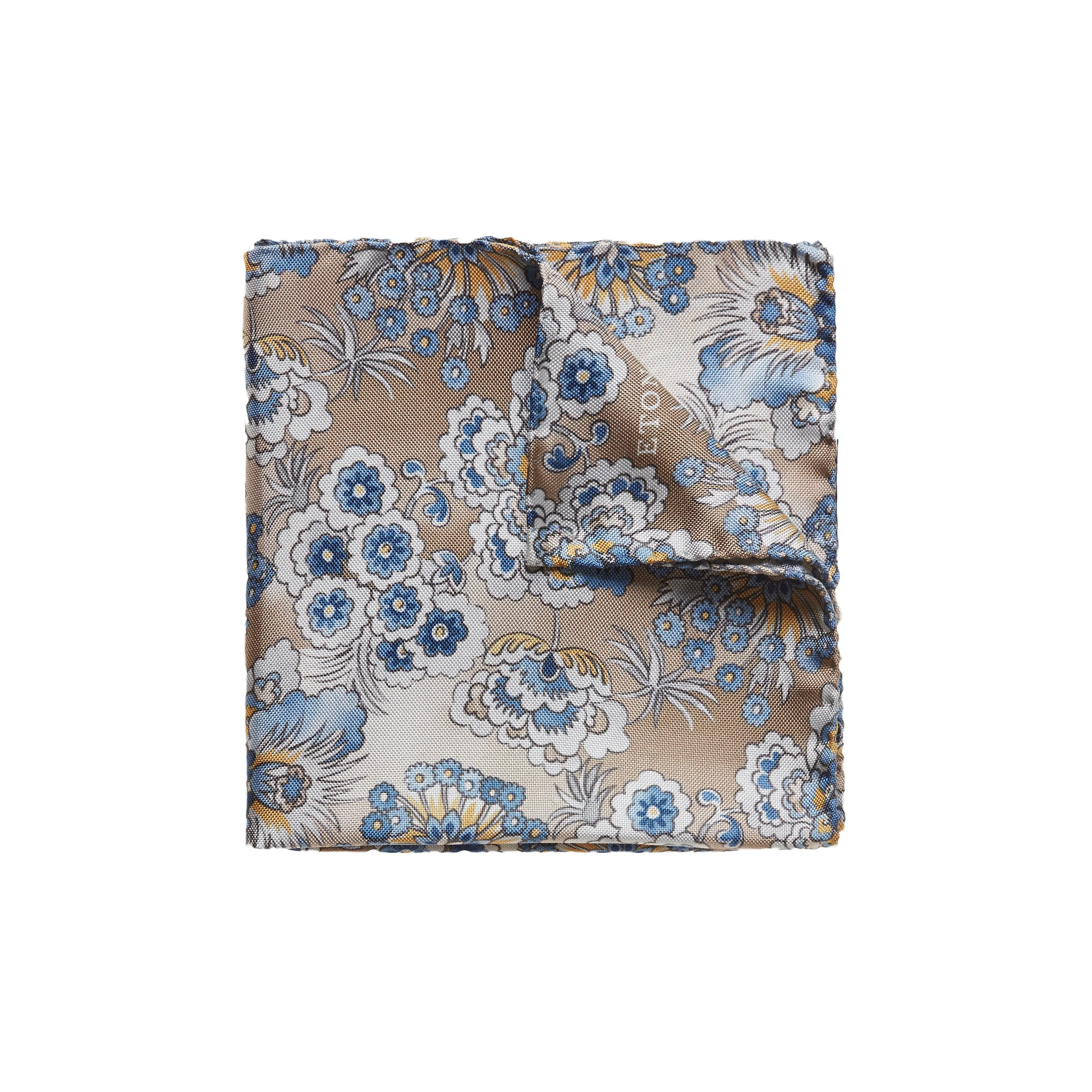 Floral Print Pocket Square