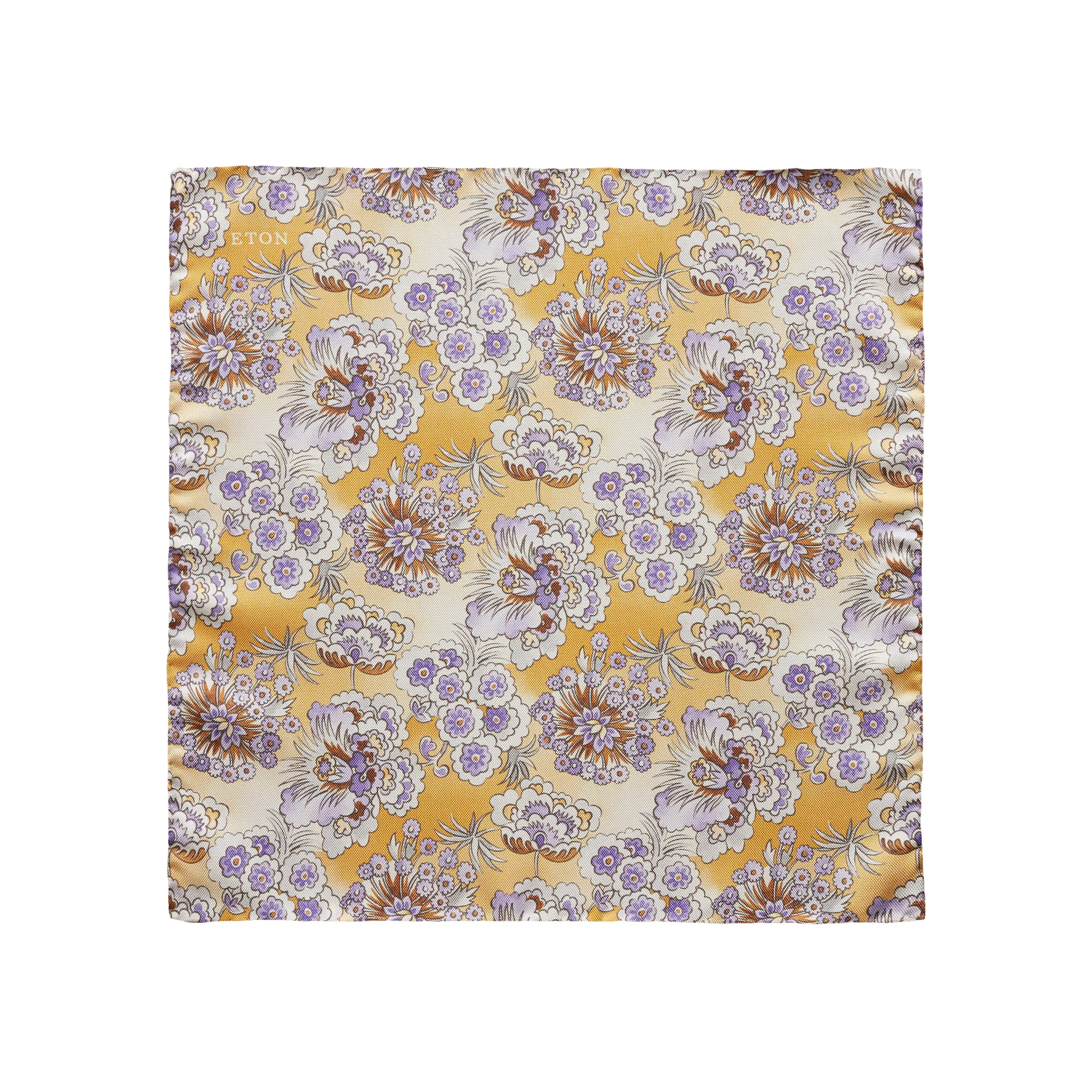 Floral Print Pocket Square