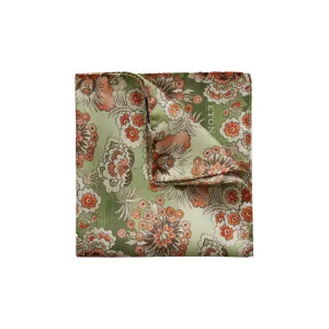 Floral Print Pocket Square