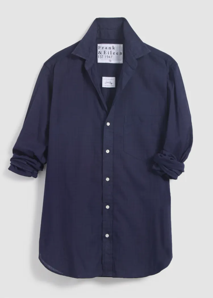 Frank & Eileen | Joedy Boyfriend Button-Up | Italian Cotton