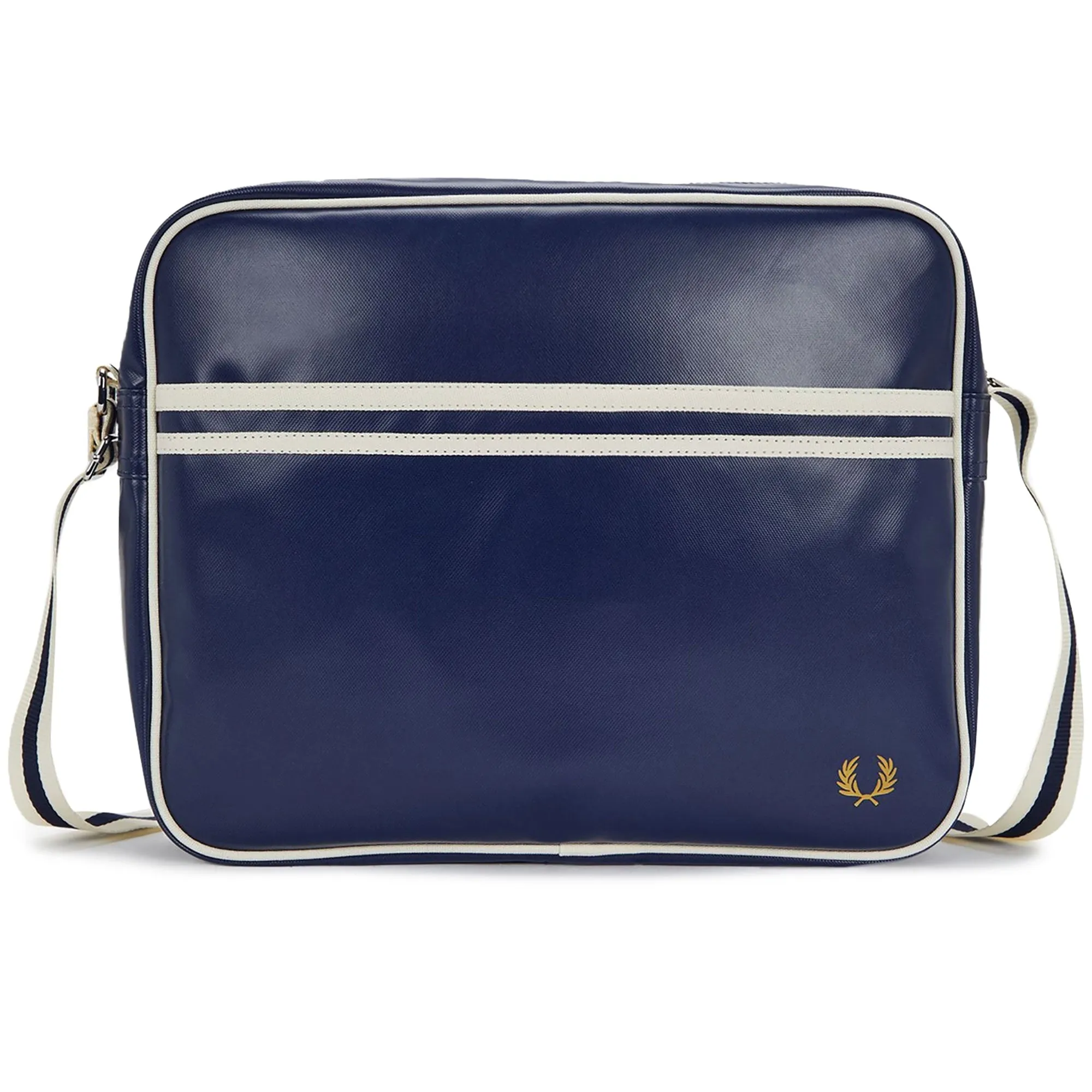 Fred Perry Classic Shoulder Bag Carbon Blue / Ecru