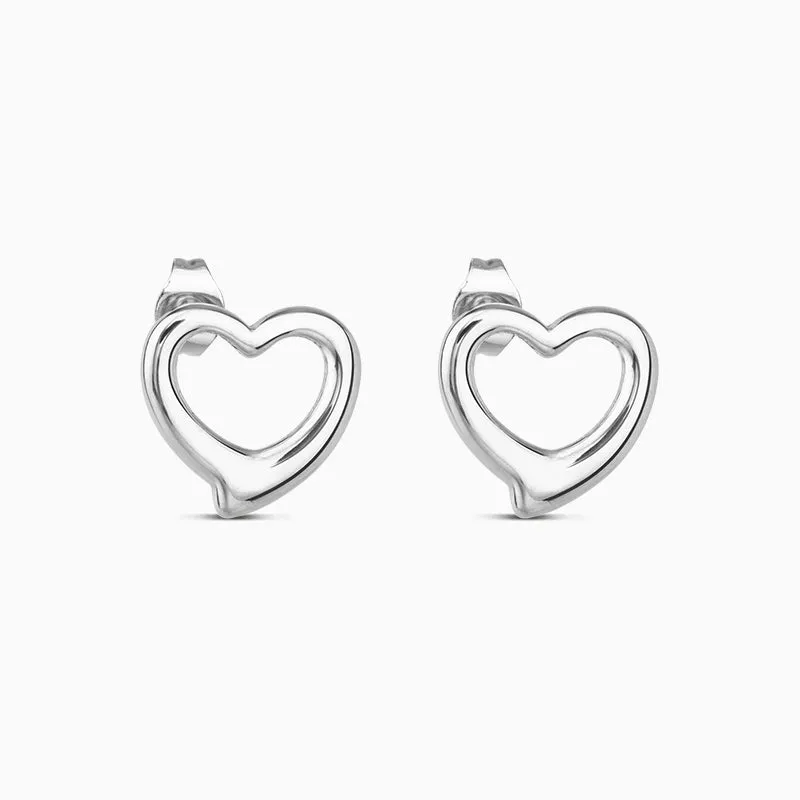 Lux Heart Earrings