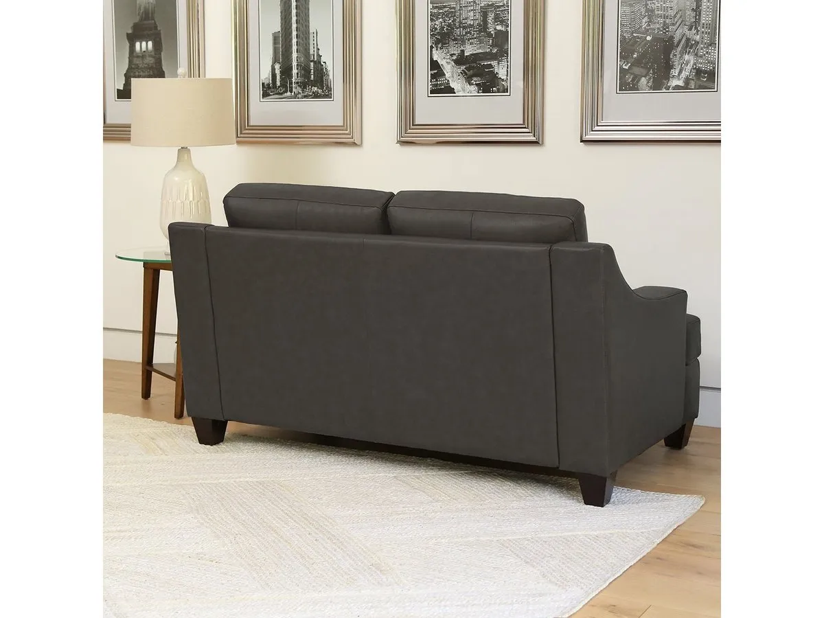 Merona Leather Loveseat