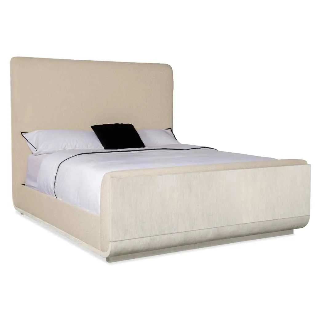 Modern Mood King Upholstered Panel Bed