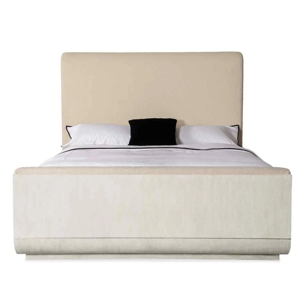 Modern Mood King Upholstered Panel Bed